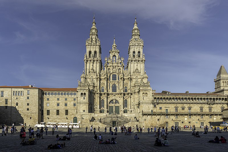 File:Santiago Cathedral 2021 - west panorama.jpg