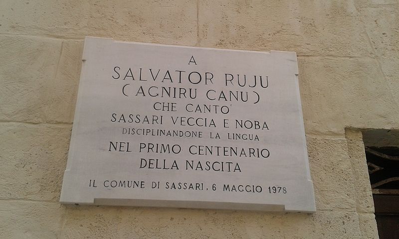 File:Sassari - Targa di Salvator Ruju (Agniru Canu).jpg
