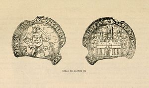 Sceau de Gaston VII de Béarn.jpg