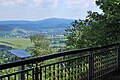 Blick vom Scheibenberg zum Fichtelberg