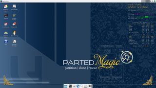 <span class="mw-page-title-main">Parted Magic</span> Commercial Linux distribution