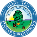 State seal of North Dakota