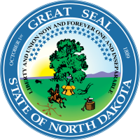 Official seal of North Dakota