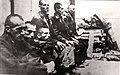 Srpski zatvorenici u sabirnom logoru Jasenovac, NDH. 1942. god.