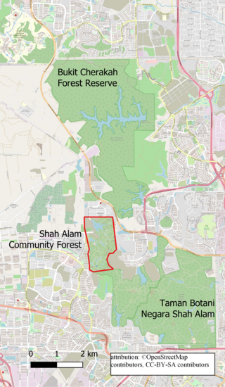 <span class="mw-page-title-main">Shah Alam Community Forest</span> Recreational site in Selangor, Malaysia