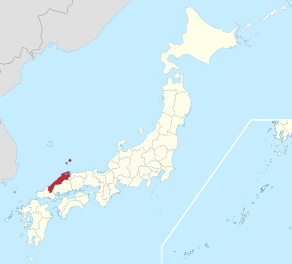 Shimane na Japonskem (de facto) .svg