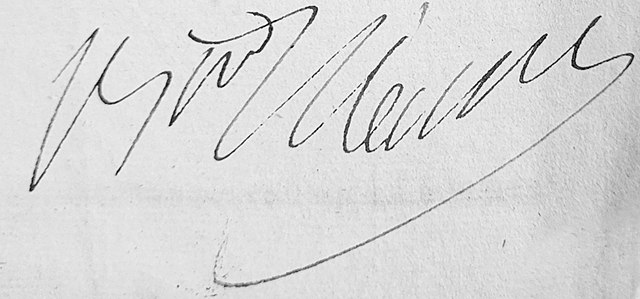 signature d'Alexandre Méchin