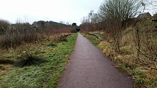 <span class="mw-page-title-main">Silverdale railway station (Staffordshire)</span> Disused railway station in Staffordshire, England