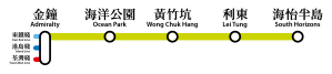 South Island Line Map.svg