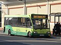 Southern Vectis 2632 Rocken End (S632 JRU), an Optare Solo, in Well Road, East Cowes, Isle of Wight on route 25.
