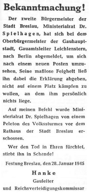 Schlacht Um Breslau: Die Gegner, Die Festungsstadt, Repressionen