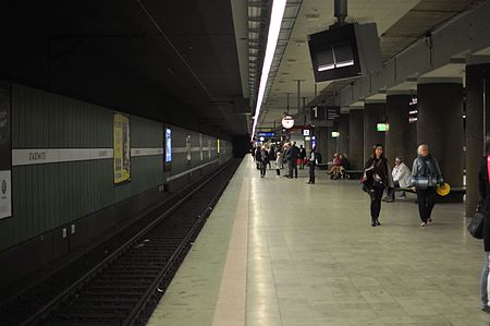 Stadtmitte S Bahn Station Stuttgart