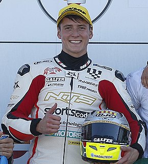 <span class="mw-page-title-main">Steven Odendaal</span> South African motorcycle racer