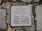 Stolperstein Friedrich Ellermann, 1, Hinter der Mauer 10, Verden, Landkreis Verden.jpg