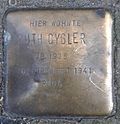 Stolperstein für Ruth Cygler (m Klapperhof 48)