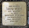 Hanna Weiss, Weimarer Straße 27, Berlin-Charlottenburg, Deutschland