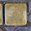 Stumbling stone for Ida Weidberg, Lessingplatz 12, Chemnitz.JPG