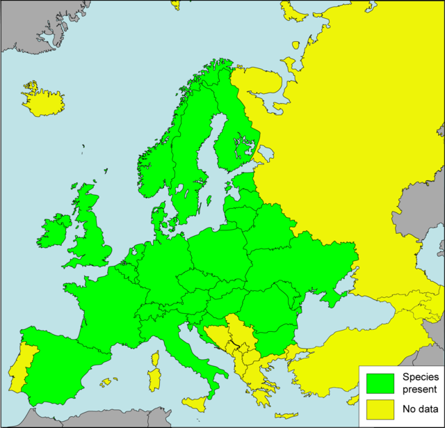 Mapa występowania