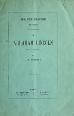 Thumbnail for File:Sur une gravure - stances à Abraham Lincoln (IA surunegravuresta00serm).pdf