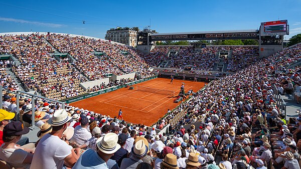 Court Suzanne Lenglen prior to 2023 refurbishment