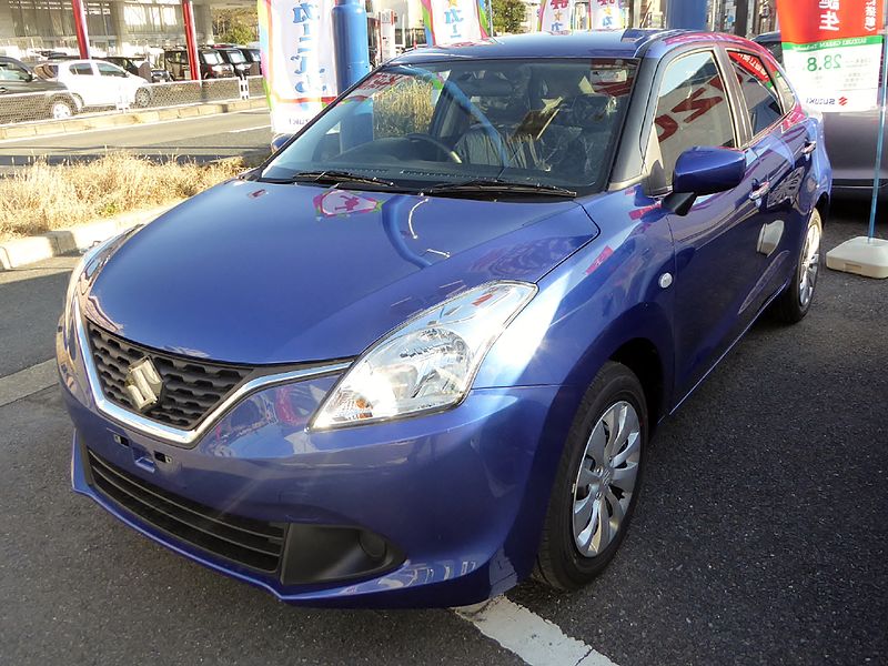 File:Suzuki BALENO XG (DBA-WB32S) front.JPG