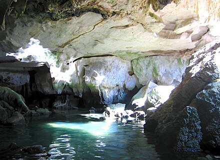 The amazing swimming cave in Kompong Trach