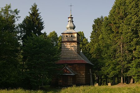 Szymbark - Wólka (Doliny) - cerkiew greckokatolicka Narodzenia Bogurodzicy