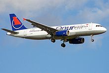 Airbus A320-200 der Onur Air