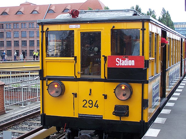 An A-I train, the first type to be used by the Berlin U-Bahn