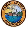 Officieel zegel van Taney County