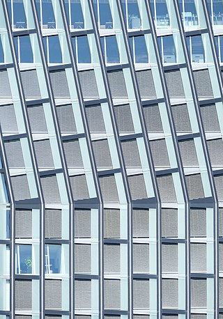 Detail of the Dancing Towers in Hamburg