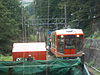 The Tateyama Cable Car line in 2005