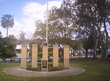 The Gap War Memorial at Walton Bridge Reserve, 2010 The Gap War memorial at Walton Bridge Reserve.JPG