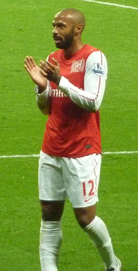 A footballer in action for Arsenal F.C.