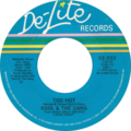 Too Hot by Kool and the Gang US 7-inch single mark 72.png