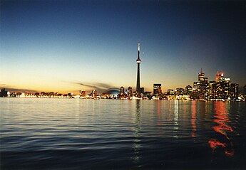 Toronto Skyline at dusk.jpg