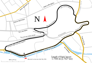 Track map for the Pau street circuit -- 2007.svg