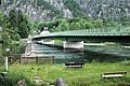Traunbrücke am Ausfluss aus dem Hallstätter See, OÖ