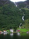 Tufto hamlet at Nærøyfjorden