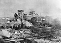 Płonący zamek w 1941