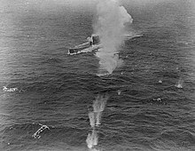 U-849 under attack by a US Liberator on 25 November 1943. U-849 25-11-43.jpg