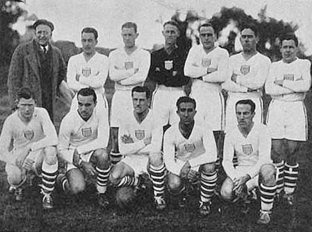 Selecció dels Estats Units que participà en el Mundial de 1930.