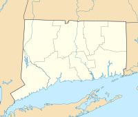 Localisation sur la carte du Connecticut