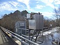 USDA Hydrologic Monitoring Station on bridge