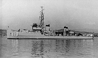 USS <i>Sustain</i> (AM-119) Minesweeper of the United States Navy