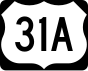 Маркер US Route 31A