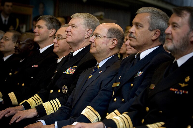 File:US Navy 071018-N-5549O-023 Secretary of the Navy (SECNAV) the Honorable Donald C. Winter and Chief of Naval Operations (CNO) Adm. Gary Roughead attend the 18th Biennial International Seapower Symposium at the Naval War College.jpg