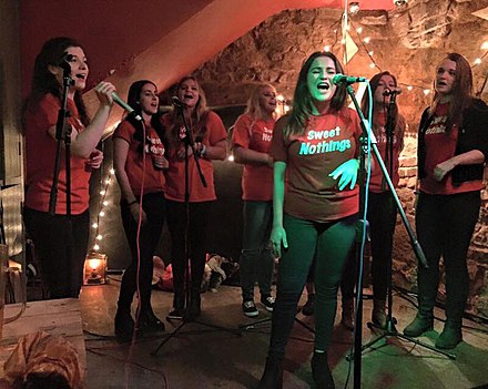 The Sweet Nothings are one of the University of Exeter's eight a cappella groups. They are one of the oldest and most successful girl groups in the UK