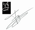 Ferran Adriá aláírása