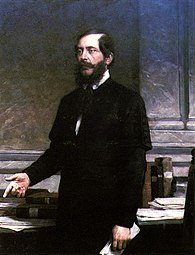 Lajos Kossuth, 2.º primer ministro (2 de octubre de 1848 -1 de mayo de 1849) y presidente-gobernador (r. 14 de abril de 1849- 11 de agosto de 1848)